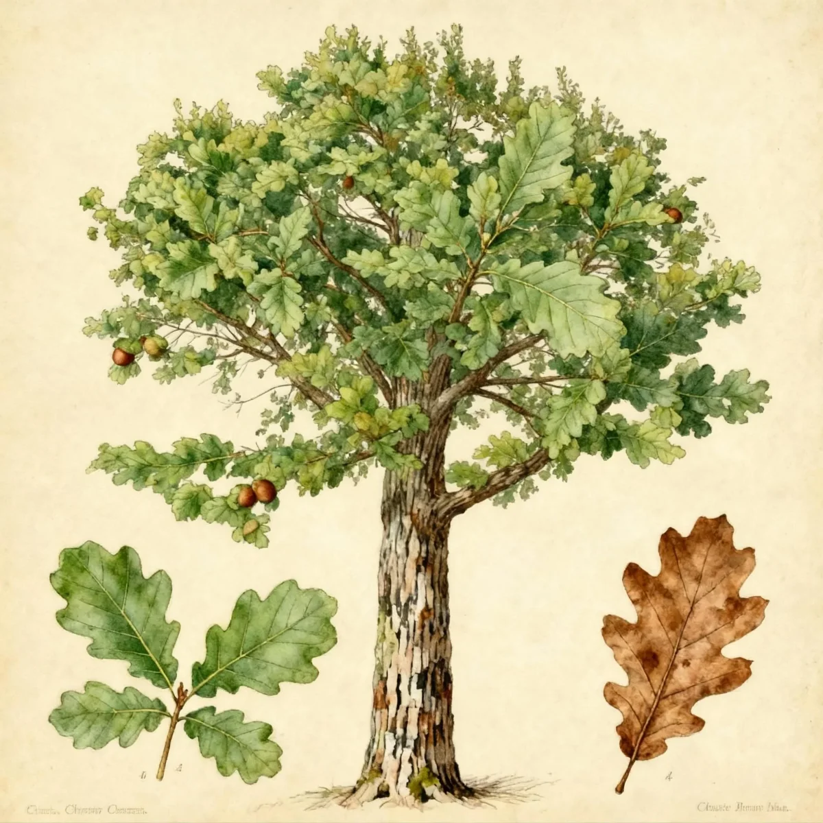 Chestnut oak (Quercus montana)