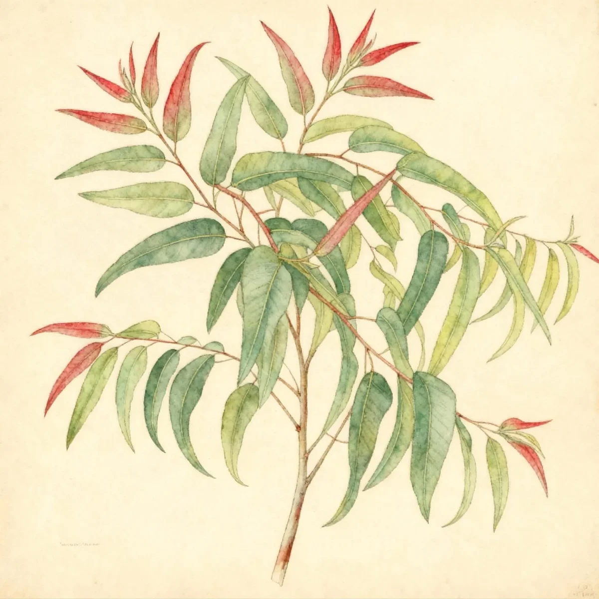 Lemon eucalyptus (Corymbia citriodora)
