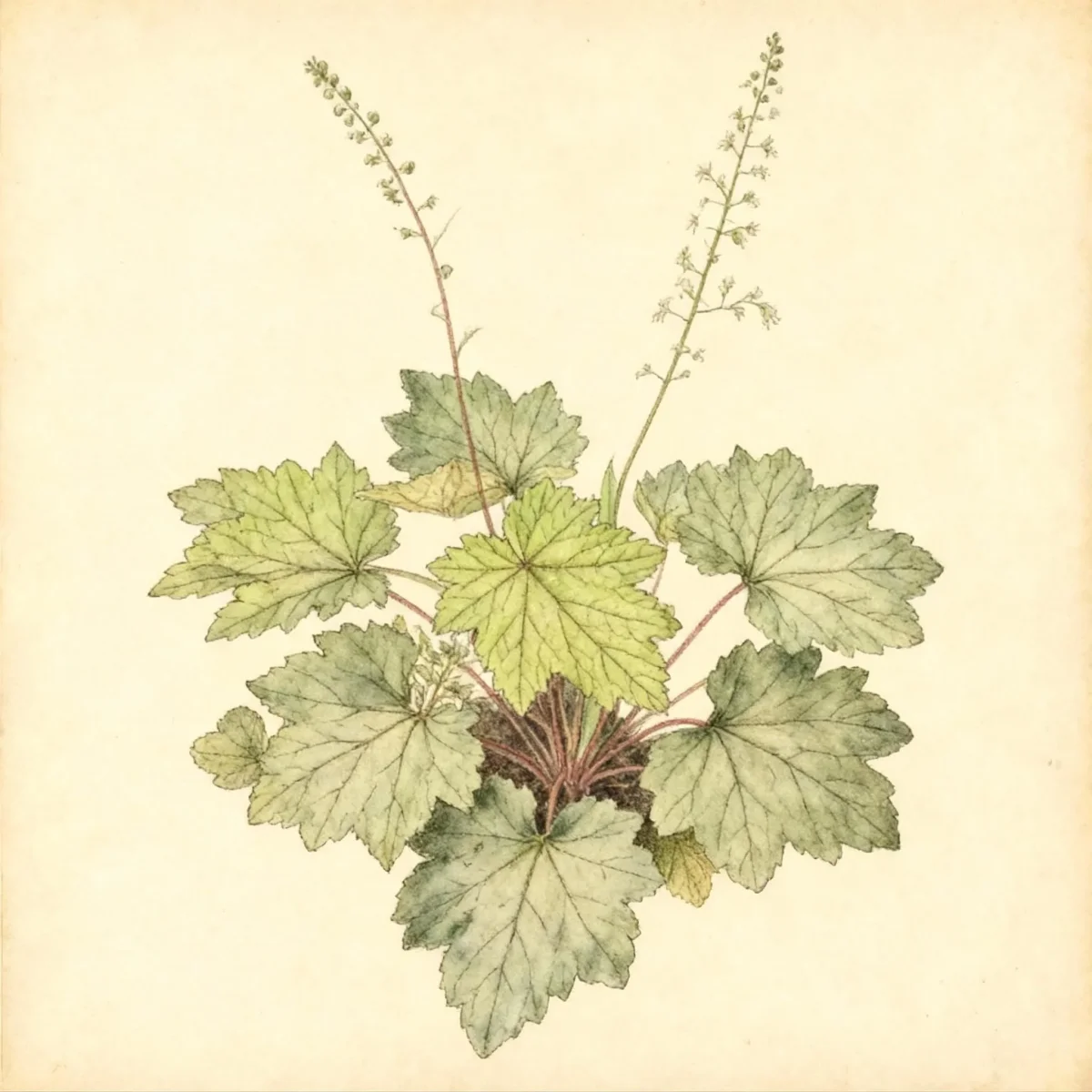 Littleflower alumroot (Heuchera parviflora)