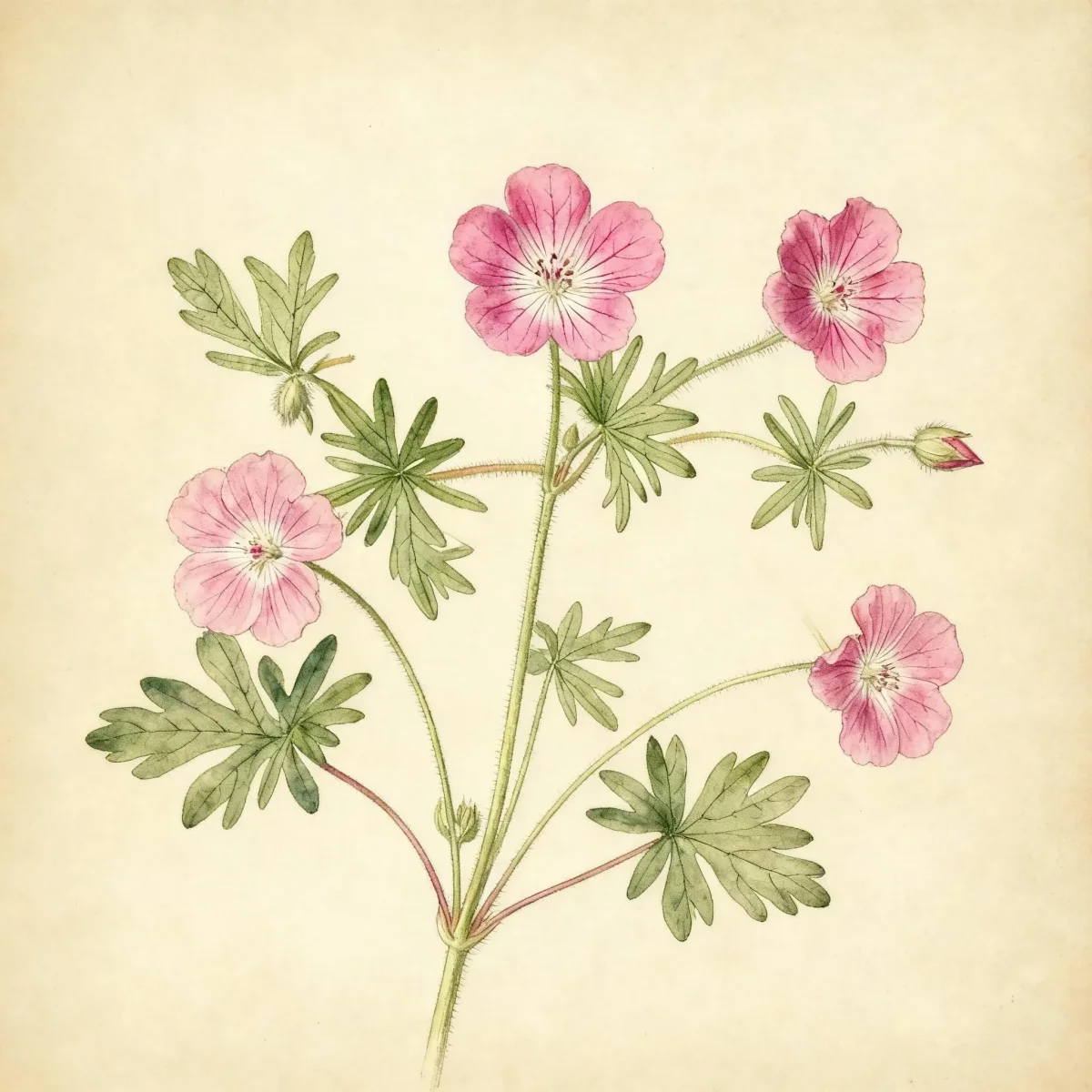 Bloody cranesbill (Geranium sanguineum 'Elke')