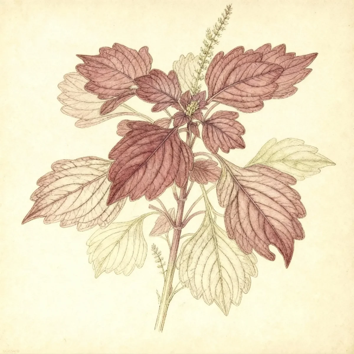 Coleus (Plectranthus COLORBLAZE ROYALE CHERRY BRANDY)