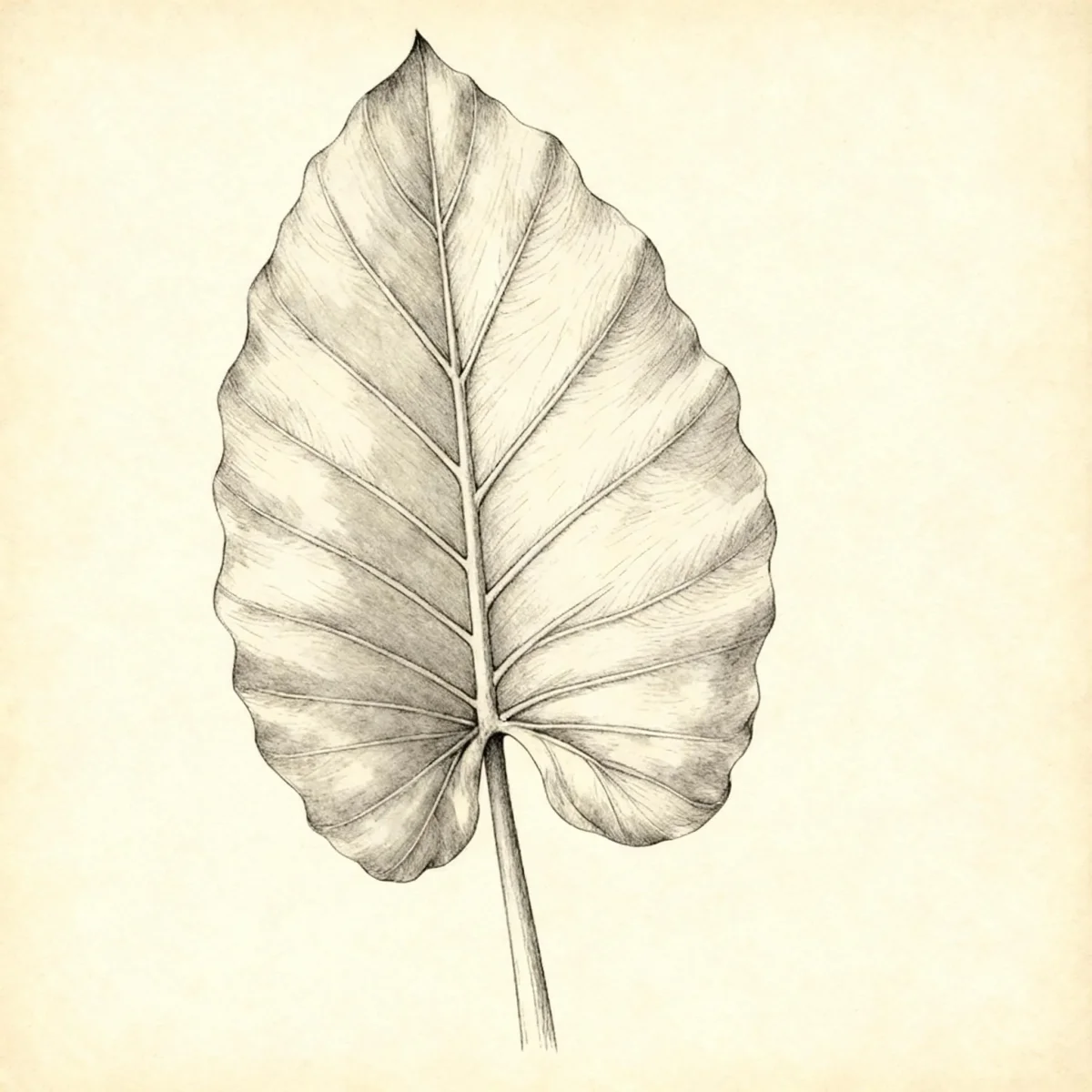 Elephant's ear (Alocasia 'Metalhead')