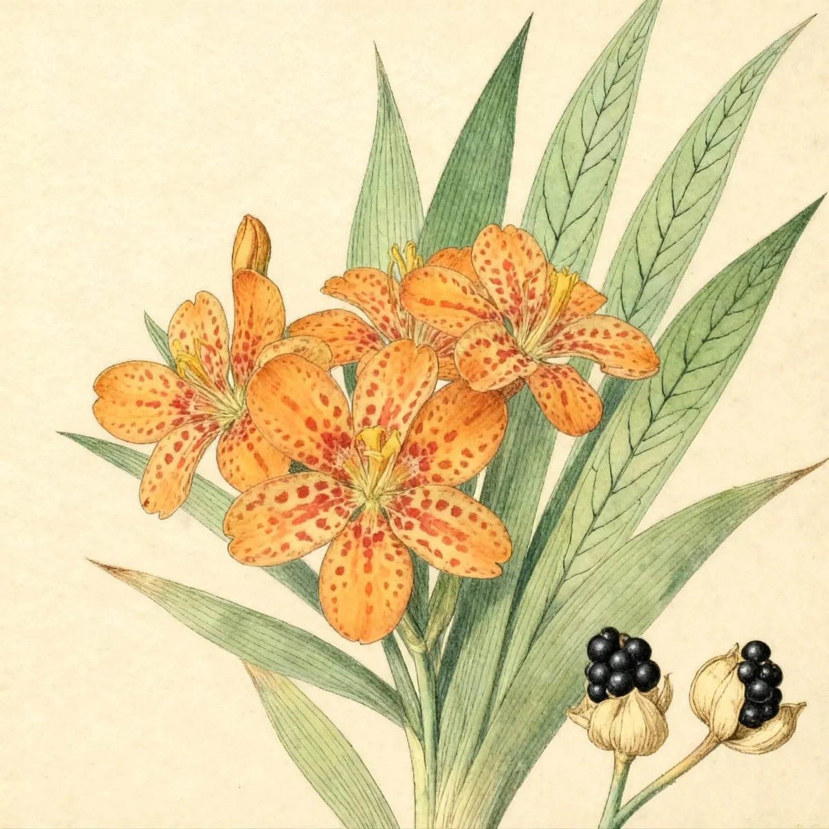 Blackberry lily